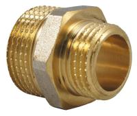 Ниппель-переходник (бочонок) 3/8"х1/4" JIF 201 NB (10/600)